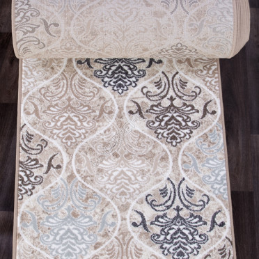 d310 - CREAM-BROWN - Дорожка - коллекция VALENCIA DELUXE