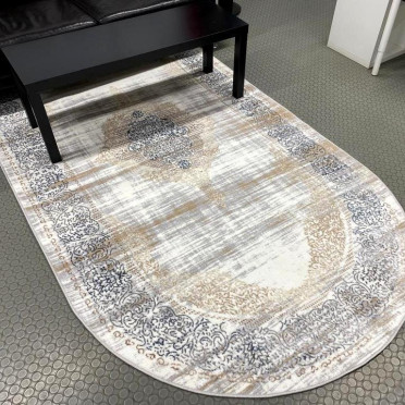 1937C_CREAM SHIRINK / BLUE FDY Белла овал