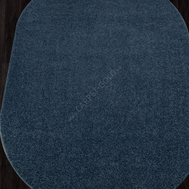 Ковер T600 - BLUE - Овал - коллекция LANA