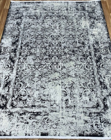 Ковер турецкий ST968 ELEXUS DARK (Акрил, Эвкалиптовый шелк, серый)