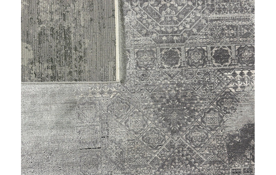 Ковер турецкий DIORA LONDON 7118D C_ANTRASIT\A_GRI