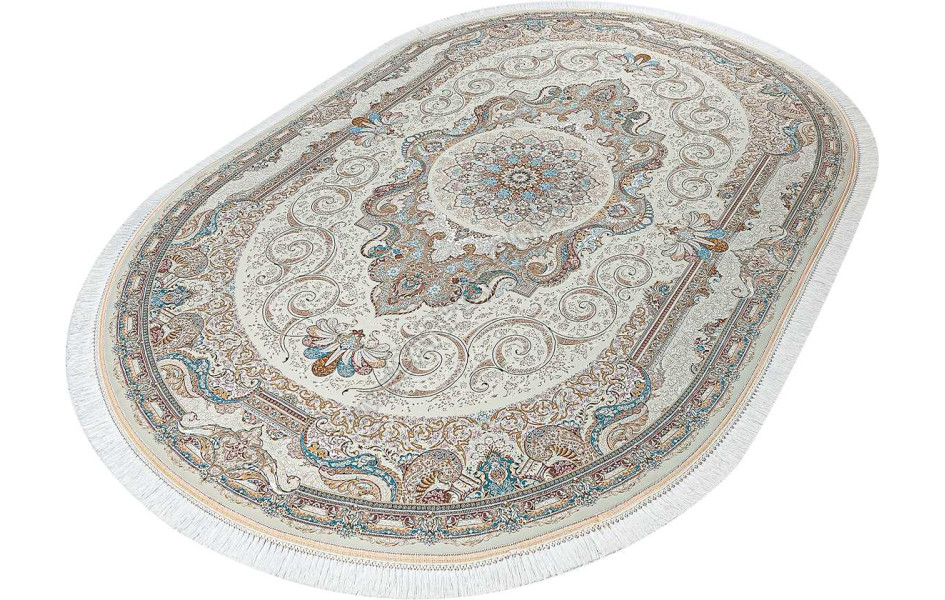Ковер G144 OVAL CREAM Mashad 1500