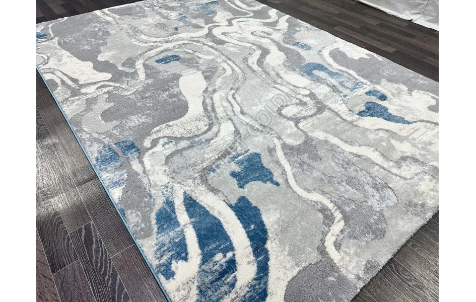 Ковер турецкий D070B_D.GREY коллекции Bojnord прямоугольный