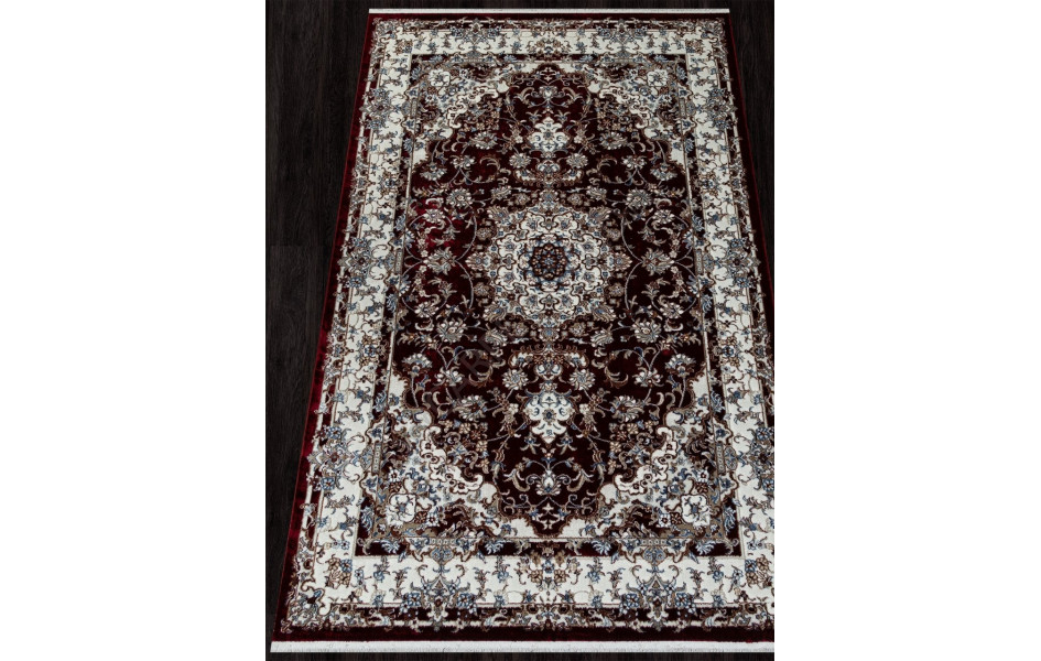 Ковер 00642A - BURGUNDY / BURGUNDY - Прямоугольник - коллекция ASADU