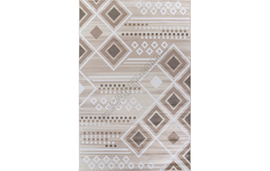 Ковер MP24 - CREAM-BROWN - Прямоугольник - коллекция IRIS